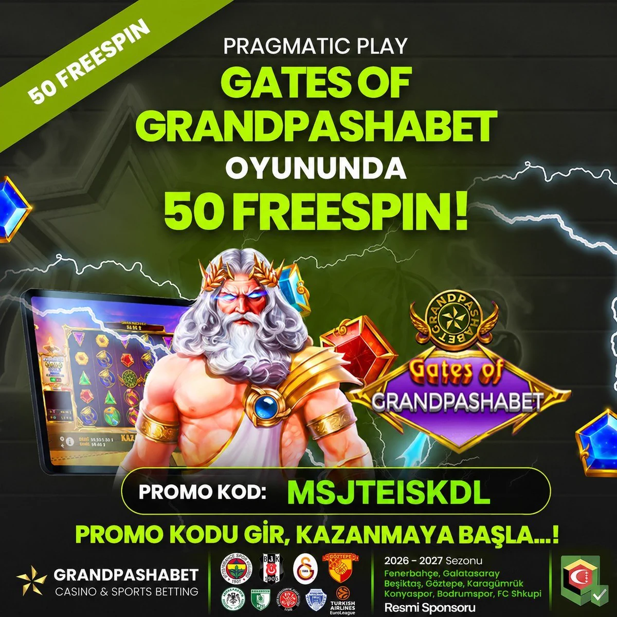 Grandpashabet bonus ve erişim görseli